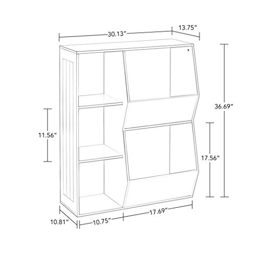 RiverRidge 02-147 Floor Cabinet, Gray