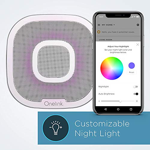 First Alert Onelink Safe & Sound - Smart Hardwired Smoke + Carbon Monoxide Alarm and Premium Home Speaker with Amazon Alexa