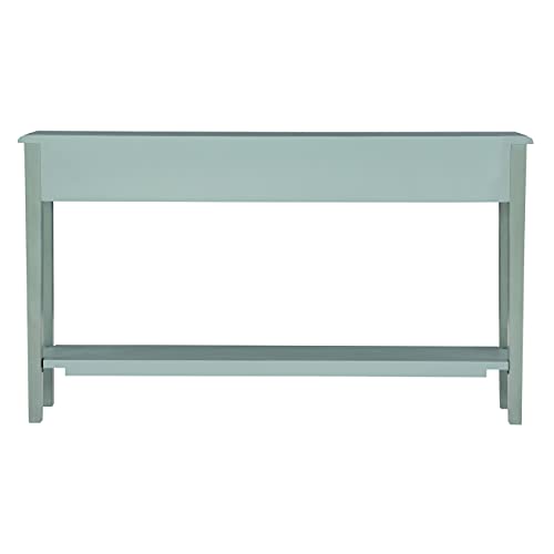 Powell Furniture Sadie Long Console Table, Teal