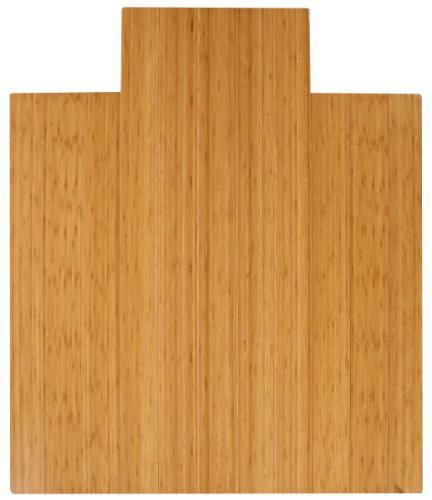 Anji Mountain Wood Chair Mat, 44 x 52", Natural