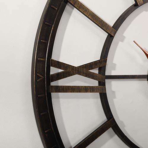 FirsTime & Co. XL Bronze Wall Clock