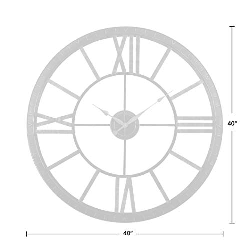 FirsTime & Co. XL Bronze Wall Clock