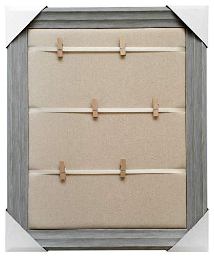 Altus Fine Art Picture Clip Board- Framed 19x23/ Clothespins/Ribbon/Photo Board/Memo Board