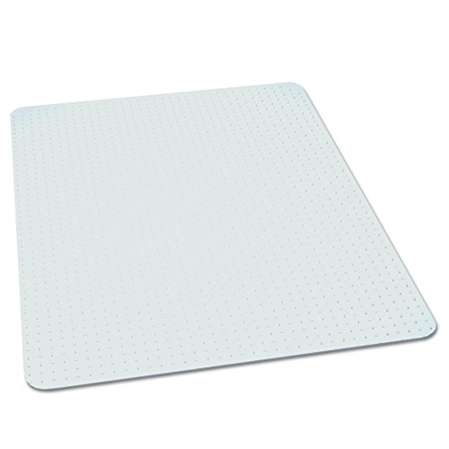 ES Robbins Chair Mat for Medium Pile Carpet, Rectangular, 46 x 60, Clear