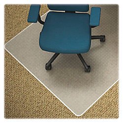 Lorell Carpet Chair Mats, 2.48" Height X 19.09" Width X 73.62" Length