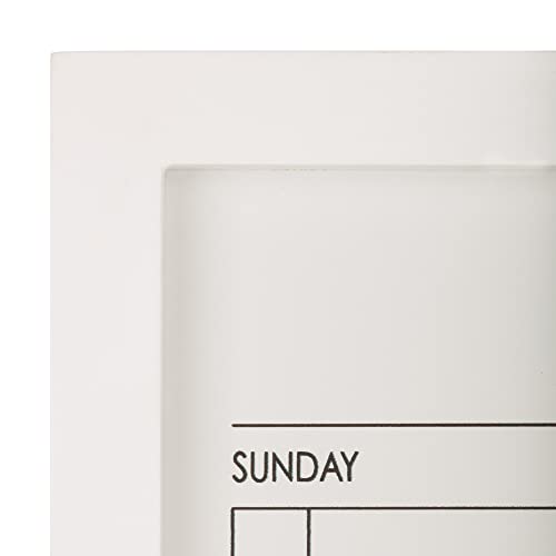 Gallery Solutions 3-Piece Wall Organizer Command Center Set with Storage and Monthly Calendar, White Memo Boards, 14 x 22