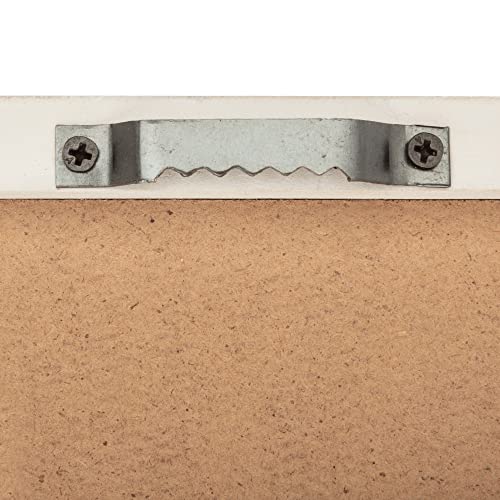 Gallery Solutions 3-Piece Wall Organizer Command Center Set with Storage and Monthly Calendar, White Memo Boards, 14 x 22