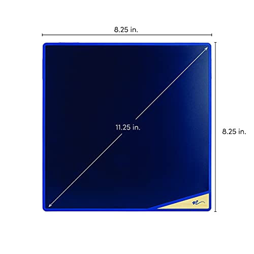 Boogie Board VersaTiles Memo Board for Home and Office, Whiteboard Alternative with 8.25x8.25” LCD Memo Board, Instant Erase, VersaPencil Stylus (Blue)
