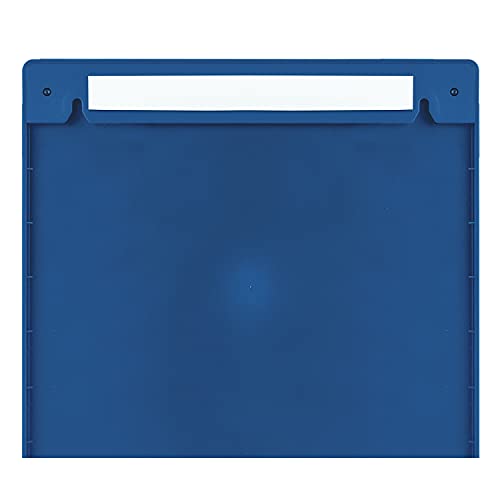 Boogie Board VersaTiles Memo Board for Home and Office, Whiteboard Alternative with 8.25x8.25” LCD Memo Board, Instant Erase, VersaPencil Stylus (Blue)