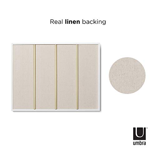 Umbra Tucker French-memo-Boards, White/Nickel