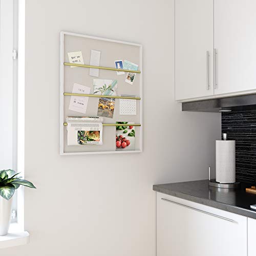 Umbra Tucker French-memo-Boards, White/Nickel