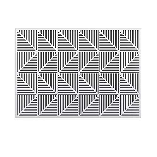 Umbra Trigon, Wall Mounted Bulletin Board, Magnetic Board, and Message Board, White