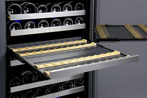 Allavino VSWR172-2SR20 Wine Refrigerator, 172 Bottle, Stainless Steel