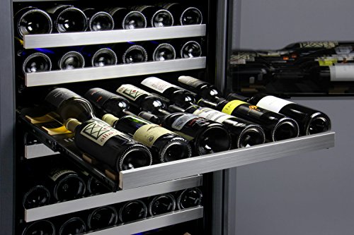 Allavino VSWR172-2SR20 Wine Refrigerator, 172 Bottle, Stainless Steel
