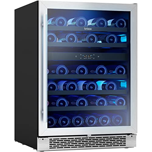 Zephyr Brisas 24 Inch Brisas Dual Zone Wine Cooler From cool to cold, two temperature zones give you tons of flexibility when storing red and white and pink wines.
