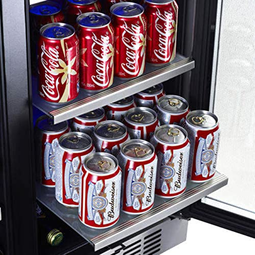 EdgeStar CWB2886FD 30-Inch Built-in Wine and Beverage Cooler with French Doors
