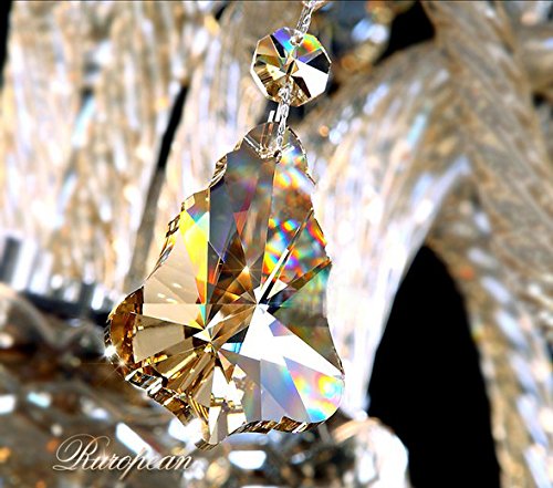 Generic Island Lights Crystals Chandelier 15 Lights Ceiling Fixtures Color Cognac