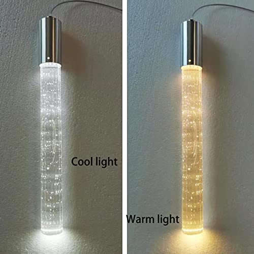 12-lights Crystal Light Chandeliers LED Crystal Lights Modern Pendant Nickel Light Fixtures Remote Dimmable Light 118"H Raindrop Chandelier Fixtures for Living Room Foyer Staircase Hallway Lamp