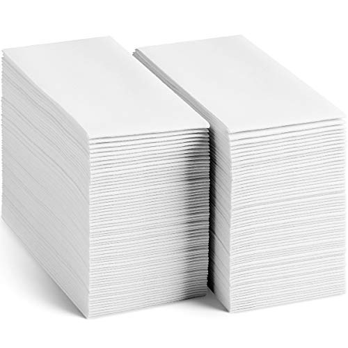 Servietto Disposable Linen-Feel Guest Towels [Pack of 1000] - Disposable Cloth-Like Hand Towels - Soft and Absorbent Paper Napkin for Kitchen, Bathroom, Party, Wedding, Or Event