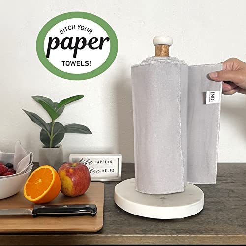 Assorted Organic Cloth Napkins - 12 Pack