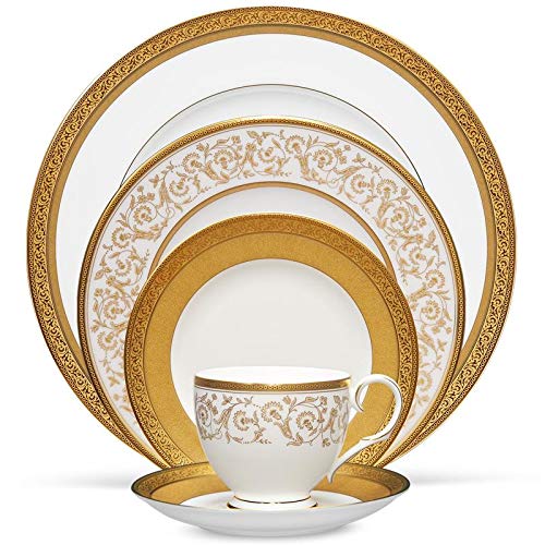 Noritake Summit Gold 20Pc China Set, Service for 4