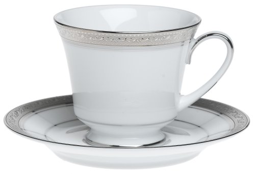 Noritake Crestwood Platinum - 50 piece set, service for eight