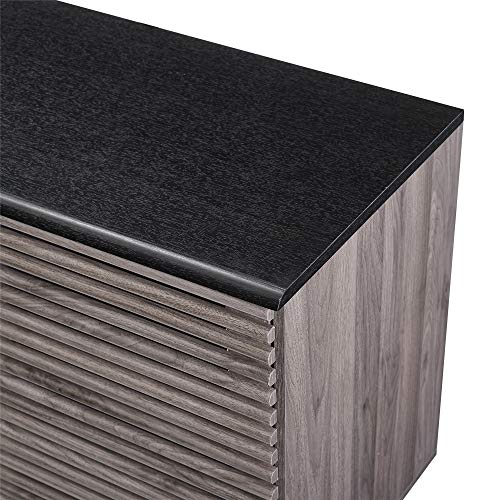 Walker Edison Modern 4 Drawer Storage Cabinet
