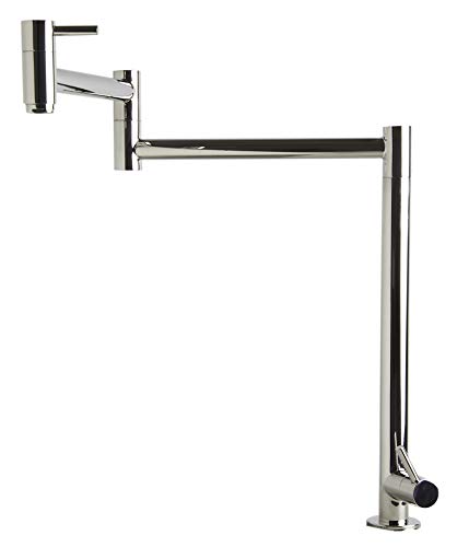 ALFI brand AB5018-PSS Retractable Pot Filler Faucet, Polished Stainless Steel