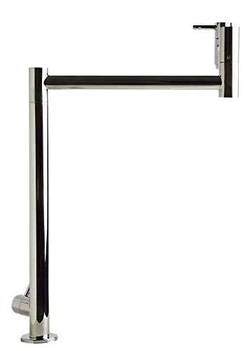 ALFI brand AB5018-PSS Retractable Pot Filler Faucet, Polished Stainless Steel