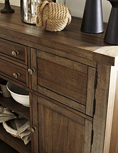 Moriville Grayish Brown Dining Room Server by Ashley