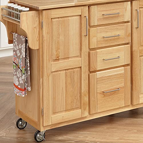 Kitchen Center with Breakfast Bar by Home Styles