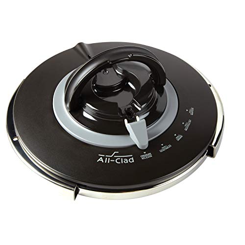 All-Clad PC8 Precision Stainless Steel Pressure Cooker Cookware, 8.4-Quart, Silver
