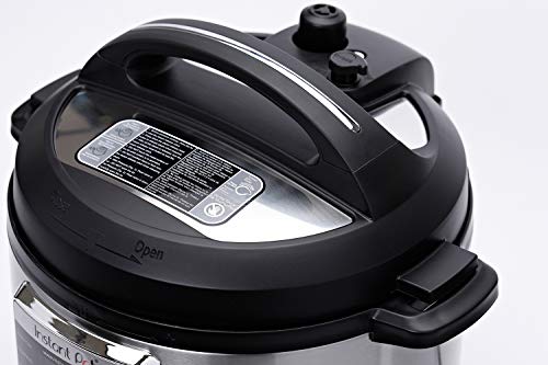 Instant Pot Ultra, 10-in-1 Pressure Cooker, Slow Rice Cooker, Yogurt /Cake Maker, Egg Cooker, Sauté, and more, Includes Free App with over 1900 Recipes. Stainless Steel, 6 Quart