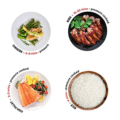 Instant Pot Ultra, 10-in-1 Pressure Cooker, Slow Rice Cooker, Yogurt /Cake Maker, Egg Cooker, Sauté, and more, Includes Free App with over 1900 Recipes. Stainless Steel, 6 Quart