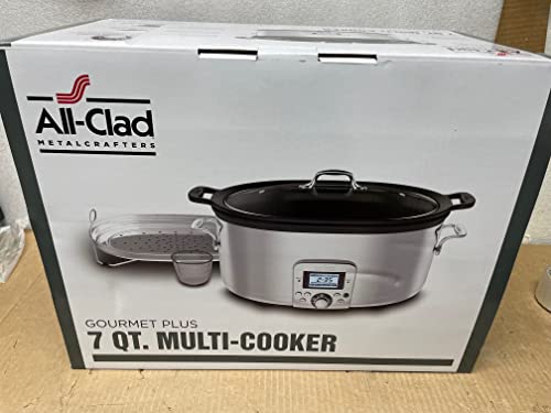 All-Clad 7-qt Gourmet Plus Slow 1200 Watt Cooker with All-In One Browning