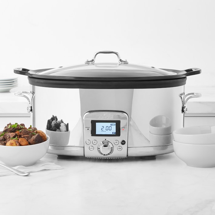 All-Clad 7-qt Gourmet Plus Slow 1200 Watt Cooker with All-In One Browning