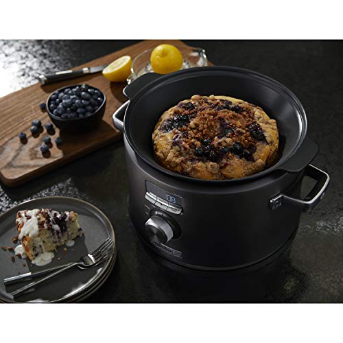 Calphalon Slow Cooker with Digital Timer and Programmable Controls, 5.3 Quarts, Stainless Steel