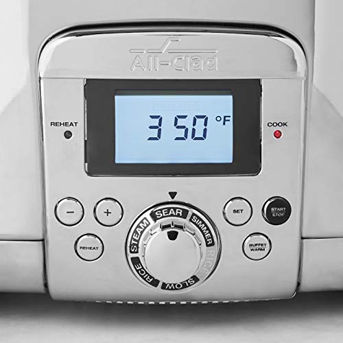 All-Clad 7-qt Gourmet Plus Slow 1200 Watt Cooker with All-In One Browning