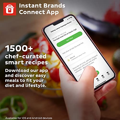 Instant Pot Duo Plus 9-in-1 Electric Pressure Cooker, Slow Cooker, Rice Cooker, Steamer, Sauté, Yogurt Maker, Warmer & Sterilizer, Includes Free App with over 1900 Recipes, Stainless Steel, 8 Quart
