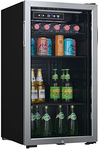 EdgeStar BWC121SSLT 18 Inch Wide 80 Can Capacity Ultra Low Temp Beverage Center