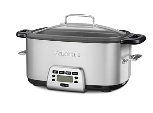 Cuisinart MSC-800 7-Quart 4-in-1 Cook Central Multicooker, Stainless Steel/Black