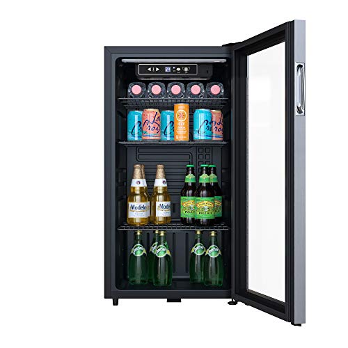 EdgeStar BWC121SSLT 18 Inch Wide 80 Can Capacity Ultra Low Temp Beverage Center