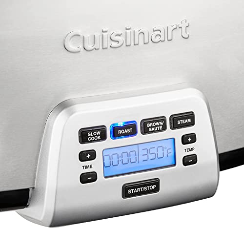 Cuisinart MSC-800 7-Quart 4-in-1 Cook Central Multicooker, Stainless Steel/Black