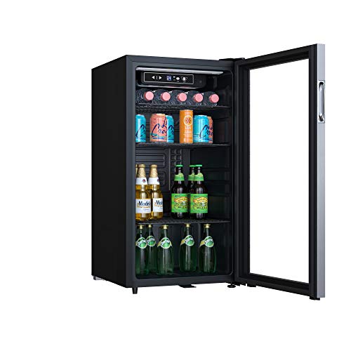 EdgeStar BWC121SSLT 18 Inch Wide 80 Can Capacity Ultra Low Temp Beverage Center