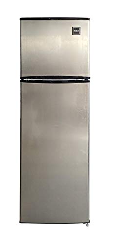 RCA RFR1089 2 Door Apartment Top Freezer Refrigerator, 10 cu ft, Stainless