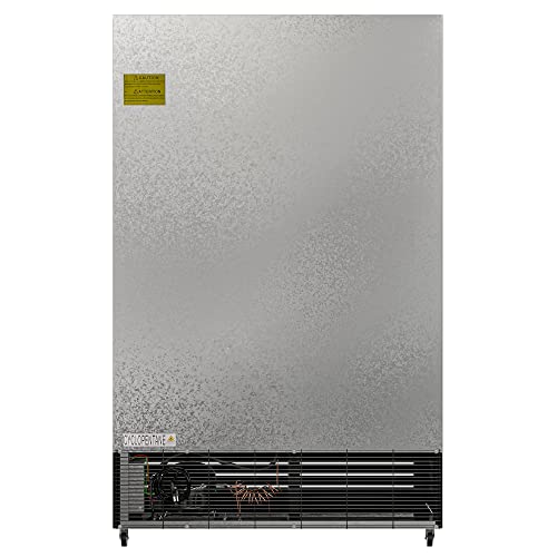 KoolMore - MDR-2GD-35C 45" Commercial Glass 2 Door Display Refrigerator Merchandiser - Upright Beverage Cooler with LED Lighting - 35 Cu. Ft, Black