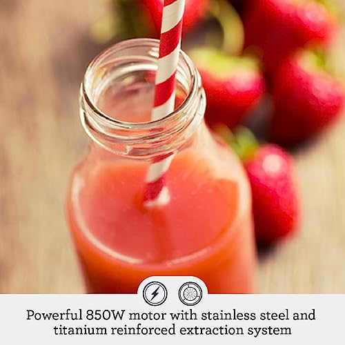 Breville Juice Fountain Plus Juicer, Brushed Stainless Steel, JE98XL