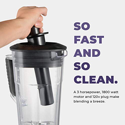 Powerful 3HP 1800-Watt Commercial Blender