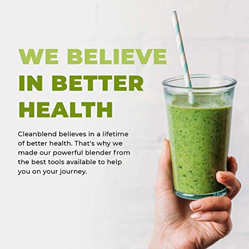 Powerful 3HP 1800-Watt Commercial Blender