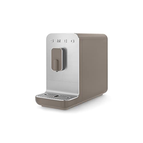 Smeg BCC01TMPUS Fully Automatic Coffee Machine,47 ounce Taupe